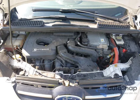 2013 Ford C-Max Hybrid Sel из США, поврежденный, VIN 1FADP5BU3DL541466